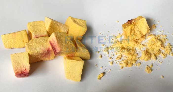 凍干黃桃